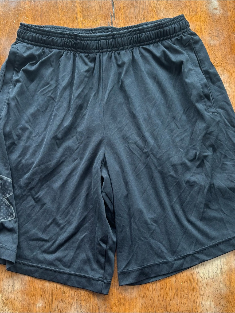 Umbro Men's Black Performance Athletic Shorts